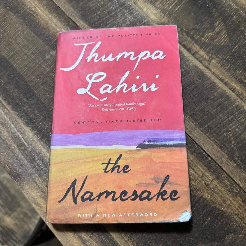 Red 'The Namesake' Book